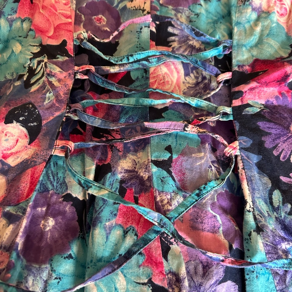 Just Class Floral Skirt Jumper Vintage - Picture 7 of 8